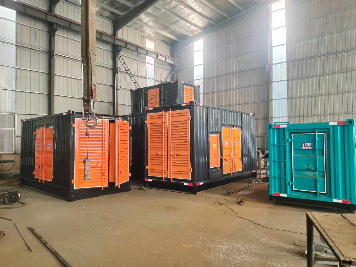 兰陵500kw柴油发电机组可以带动多少功率设备？